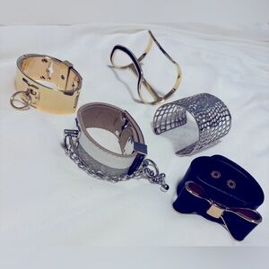 BCBGMAXAZRIA
PRE-OWNED BUNDLE | 4 x BCBG + 1 FREE unbranded (Faux-Leather Bow)